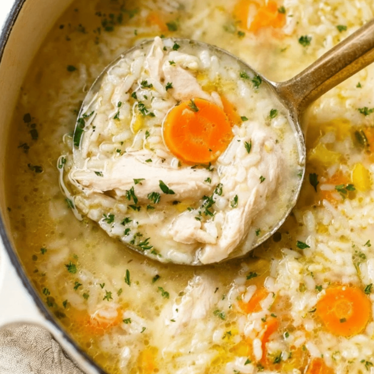 Chicken and Rice Soup – Easy, Hearty Comfort Food - Yummy Temple